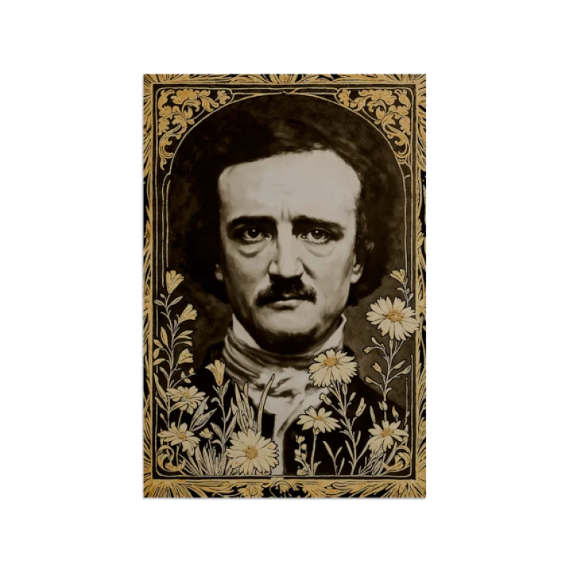 Retrato de Edgar Allan Poe