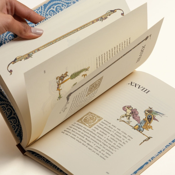 Box A Vida Nova, de Dante Alighieri, com a edição e os brindes do mês