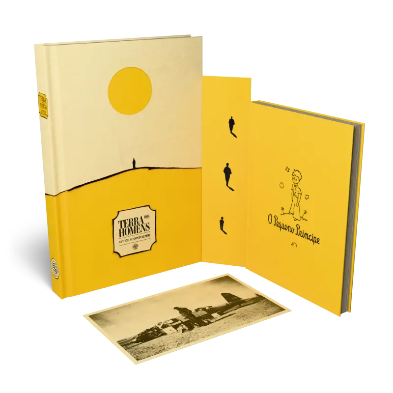 Box Terra dos Homens, de Antoine de Saint-Exupéry