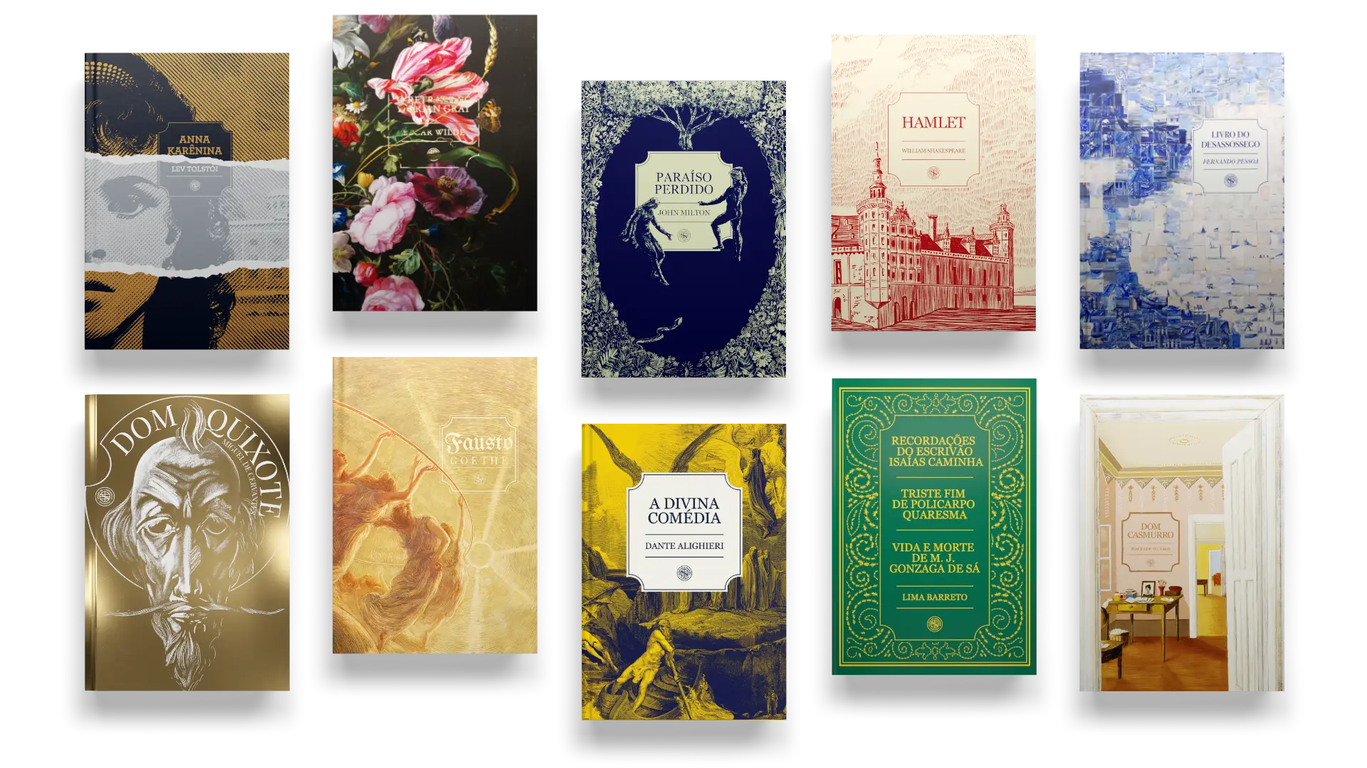 Edições passadas do Clube de Literatura Clássica