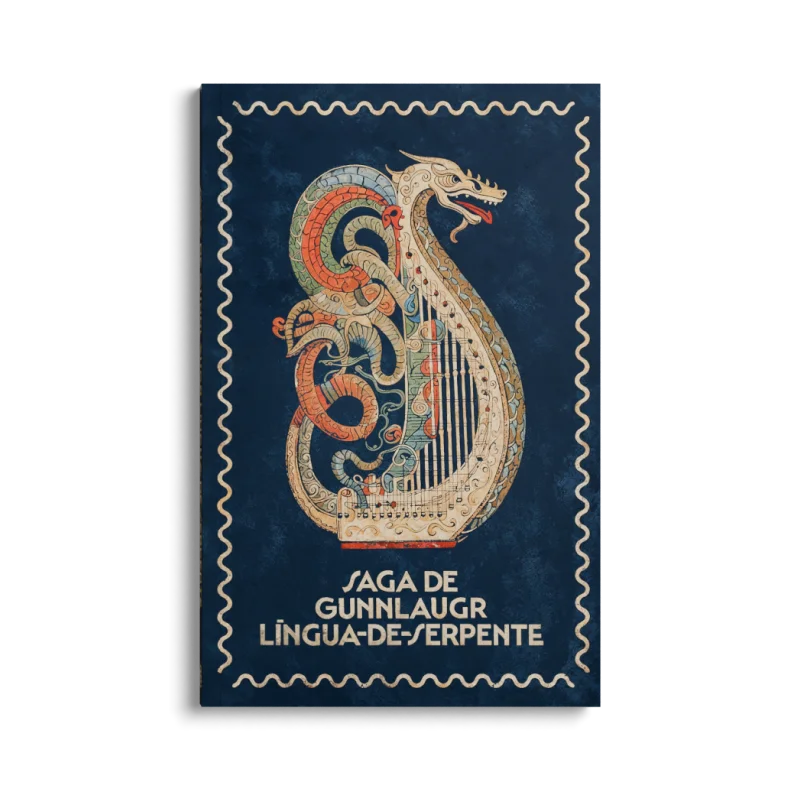 Livreto “Saga de Gunnlaugr Língua-de-Serpente”